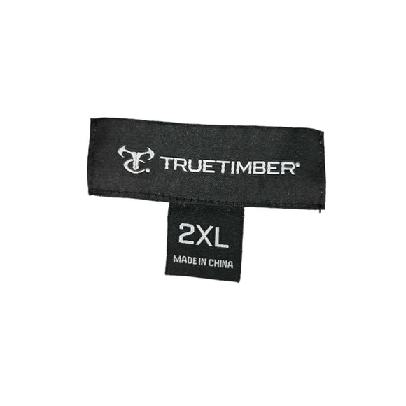 True Timber‎ Hoodie Sweatshirt Mens Size 2XL Green Camo Pullover Chase Elliot #9 - Picture 4 of 7